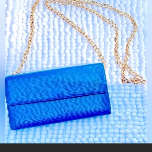 Louis Vuitton Handbags - LV excellent condition Blue Epi
wallet/purse